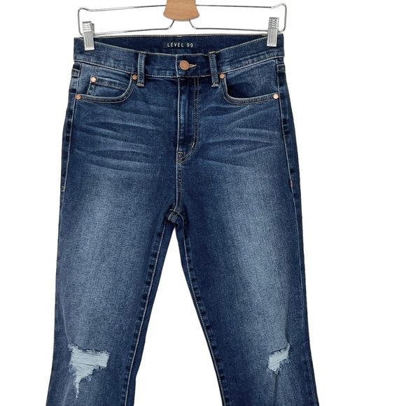 Level 99 High Rise Straight Crop Jeans - Picture 5 of 12